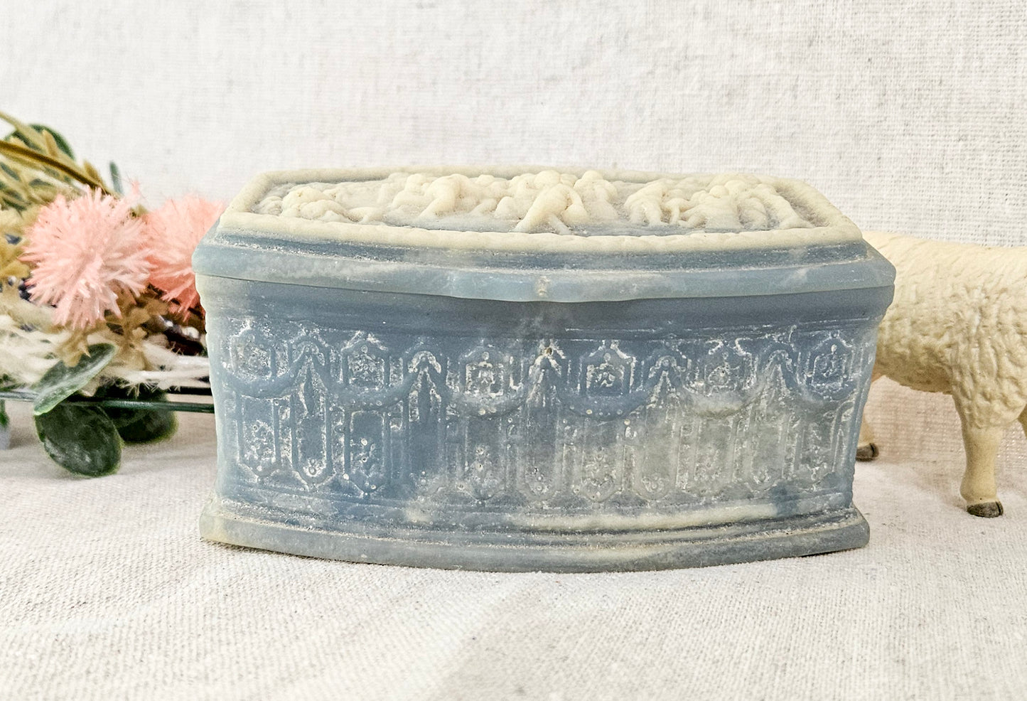 Genuine Stone Trinket Jewelry Box