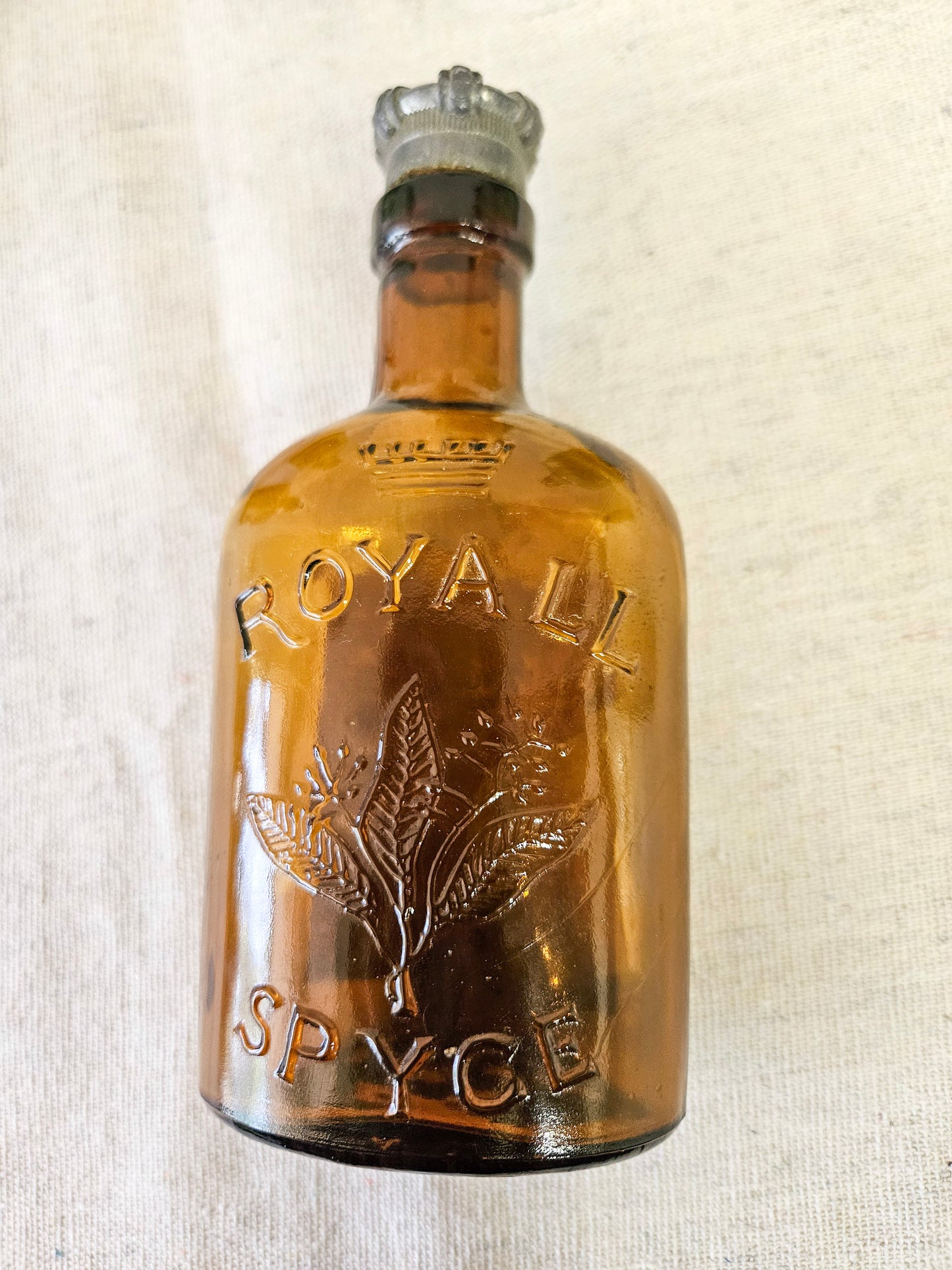 Royall Spyce, Lyme, BayRhum, Toilet Lotion Glass Bottles