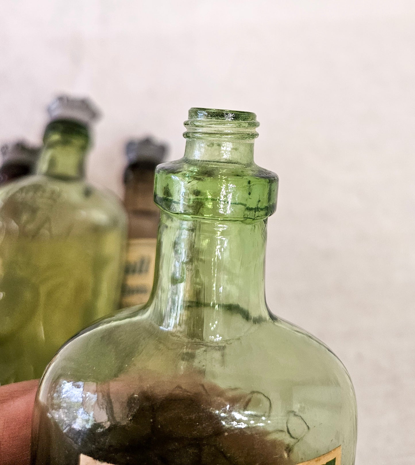 Royall Spyce, Lyme, BayRhum, Toilet Lotion Glass Bottles