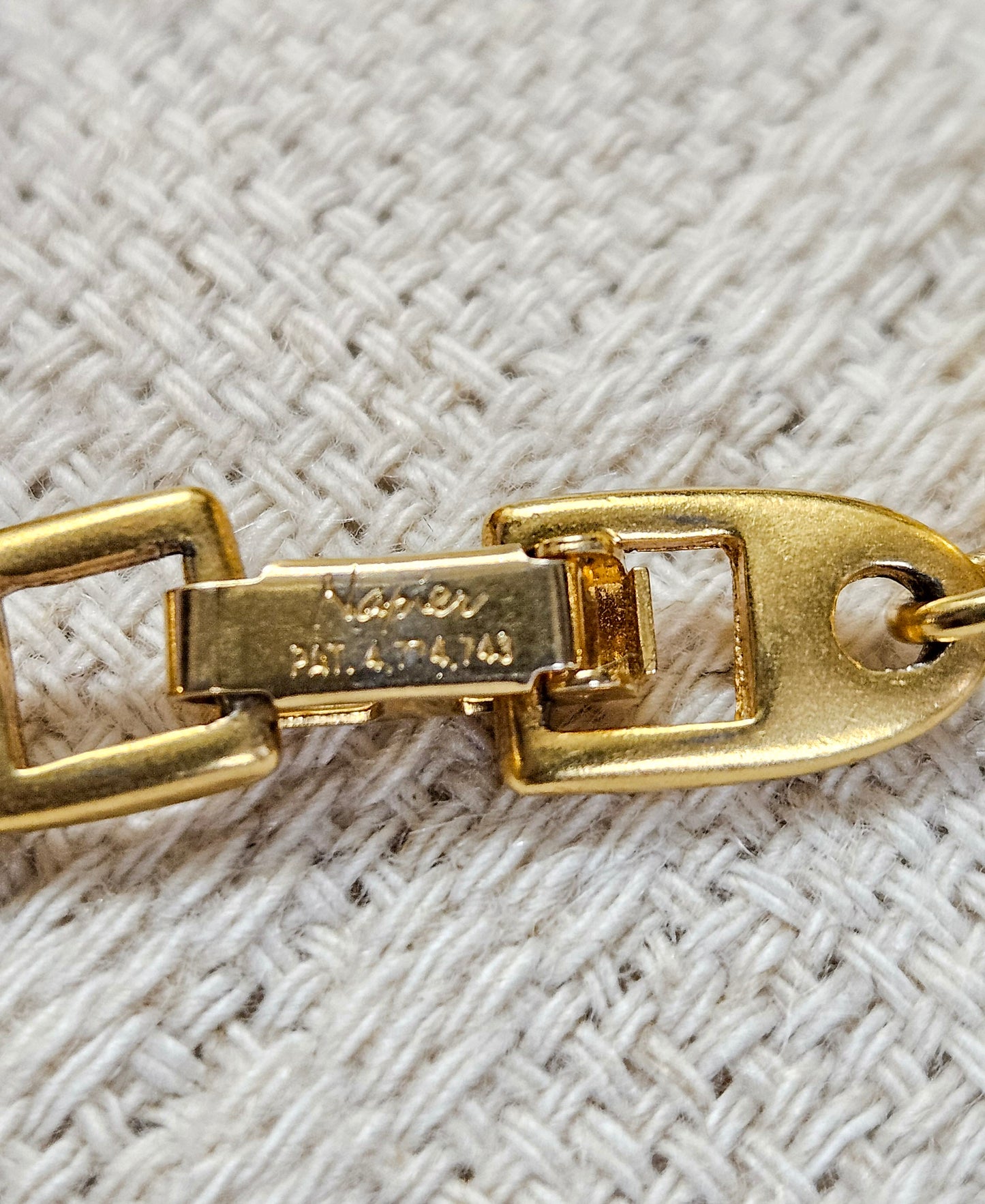 Vintage Napier Chunky Ball Charm Bracelet