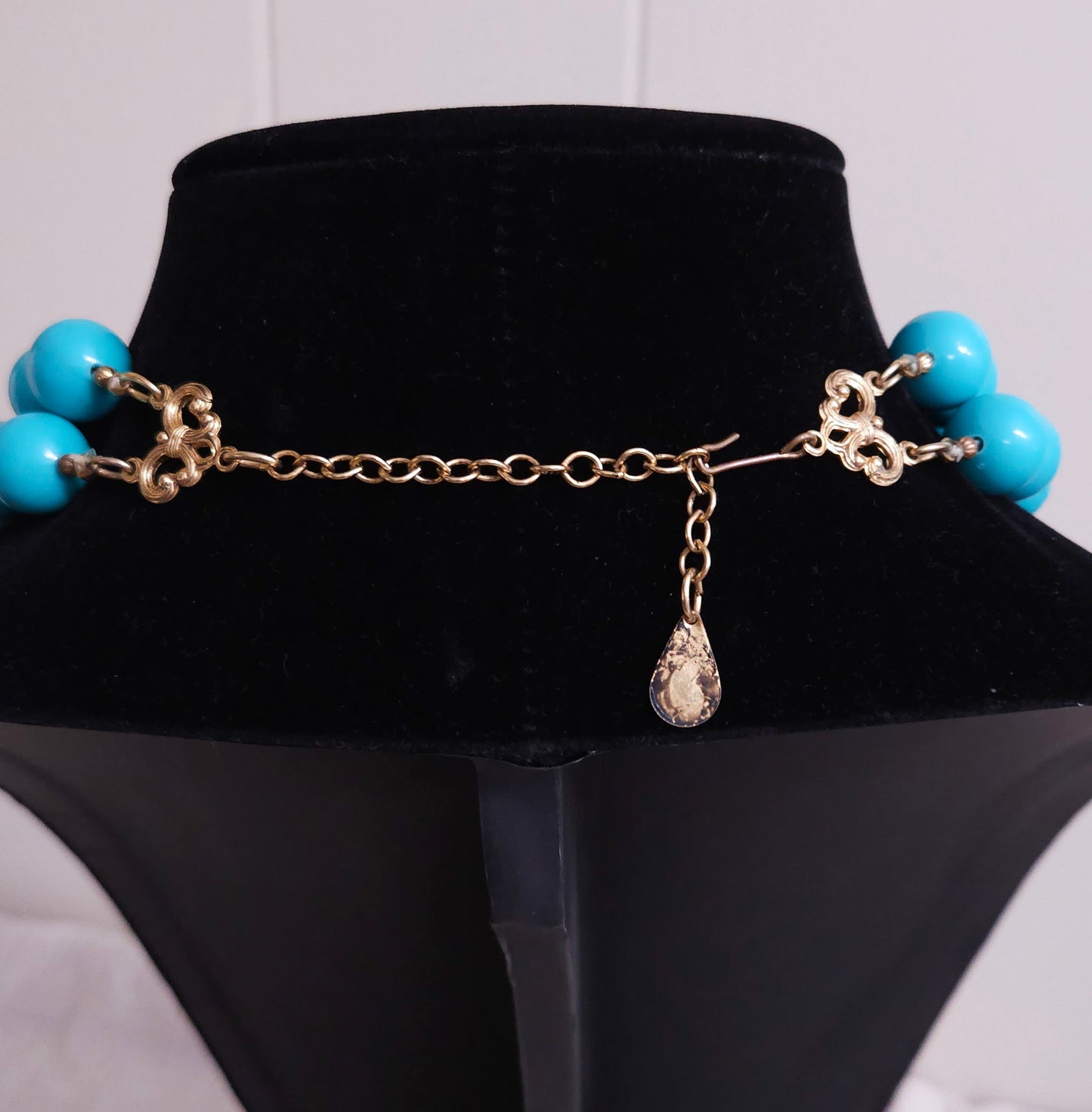 Vintage Dragon Pendant Statement Necklace