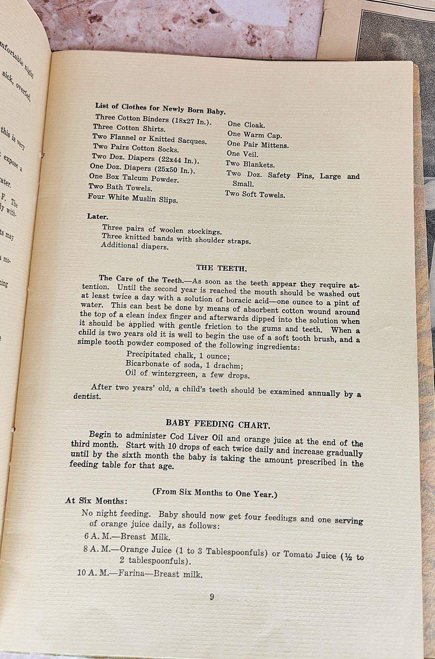1920's, 1828 Baby and Child Rearing Literature