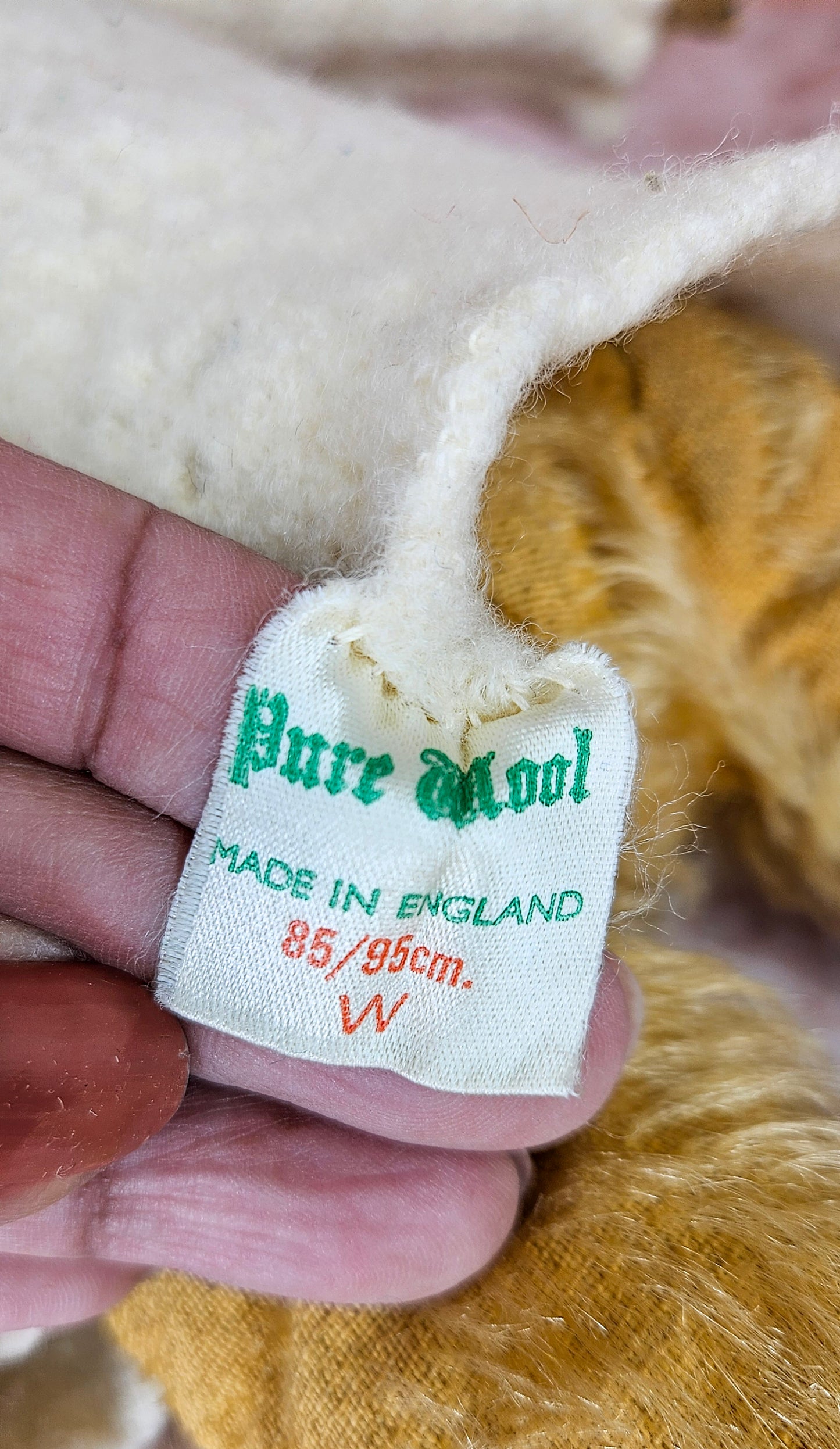 1920's Mohair English Jointed Teddy Bear