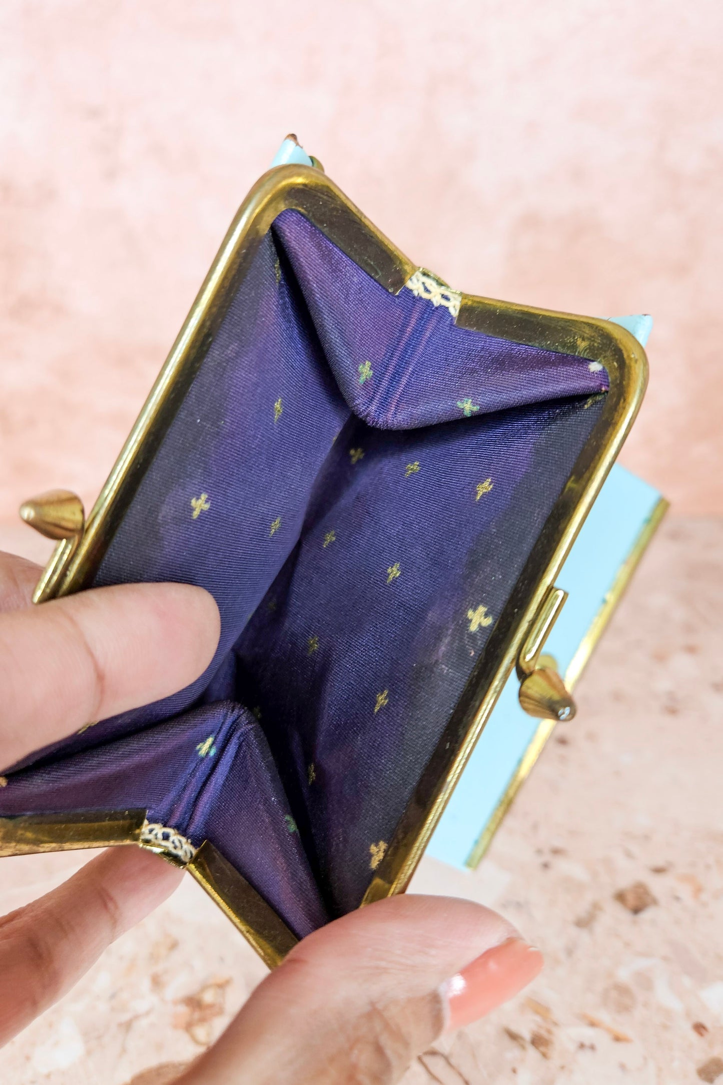 French Inspired Baronet Wallet 1950's