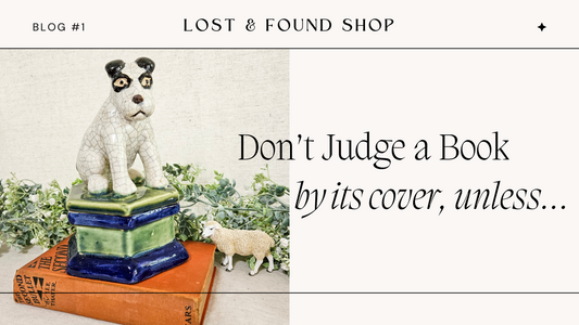 Don't Judge a Book by Its Cover, unless...