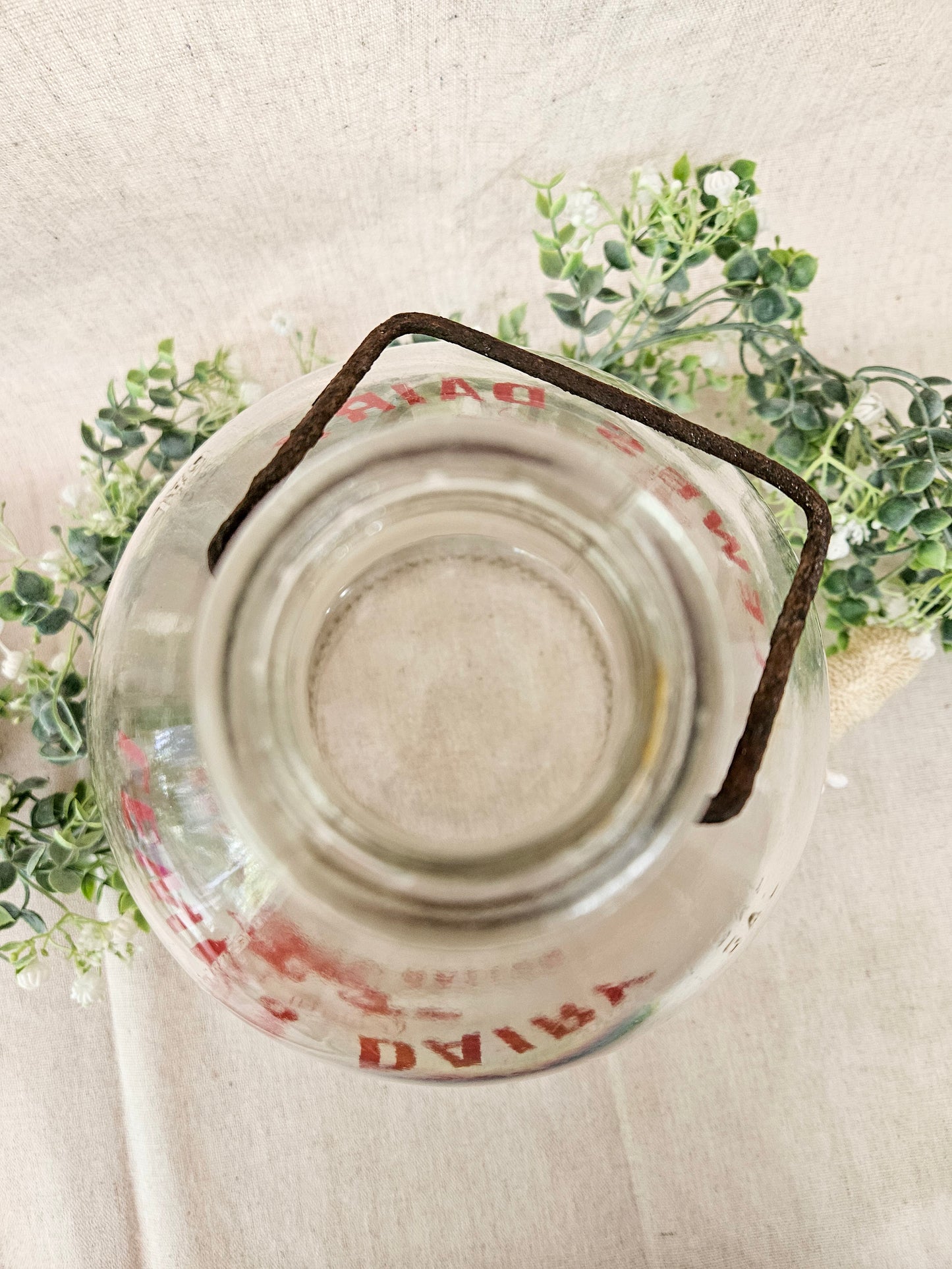 Lewes Dairy 1 gal. Milk Jug Glass Bottle