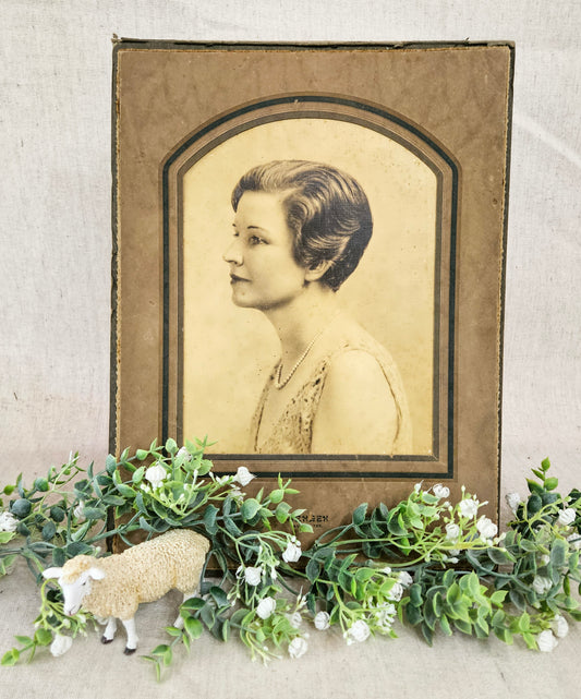 Early 1900's Studio Photo of a Woman