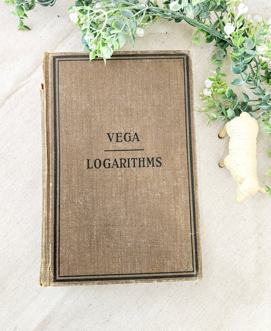 Vintage Decor Book - Brown - Vega Logarithms