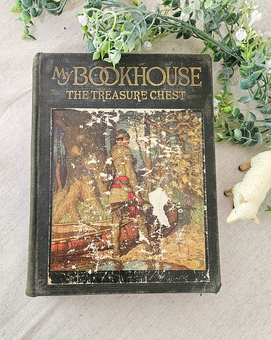 Vintage Decor Book- Black - My Bookhouse The Treasure Chest