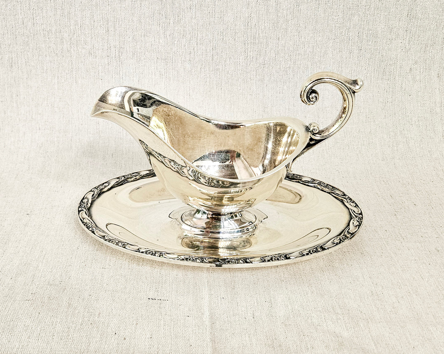 Exquisite by Rogers & Bro. Silver-Plated Gravy Boat