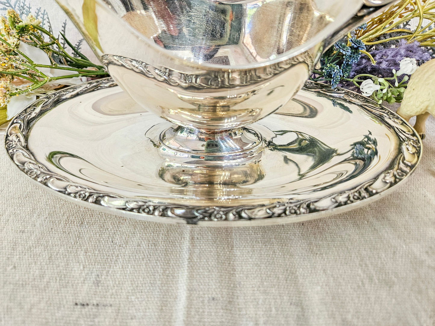 Exquisite by Rogers & Bro. Silver-Plated Gravy Boat