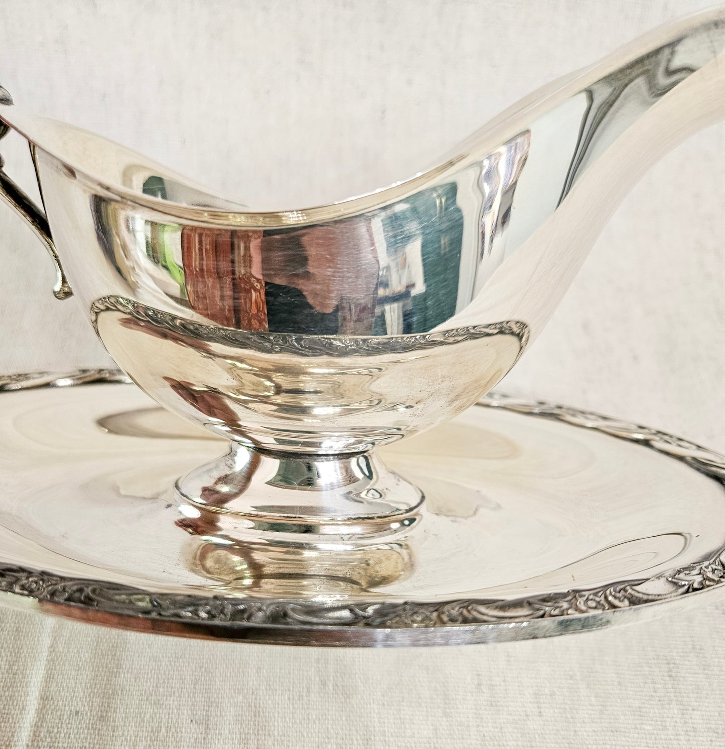 Exquisite by Rogers & Bro. Silver-Plated Gravy Boat