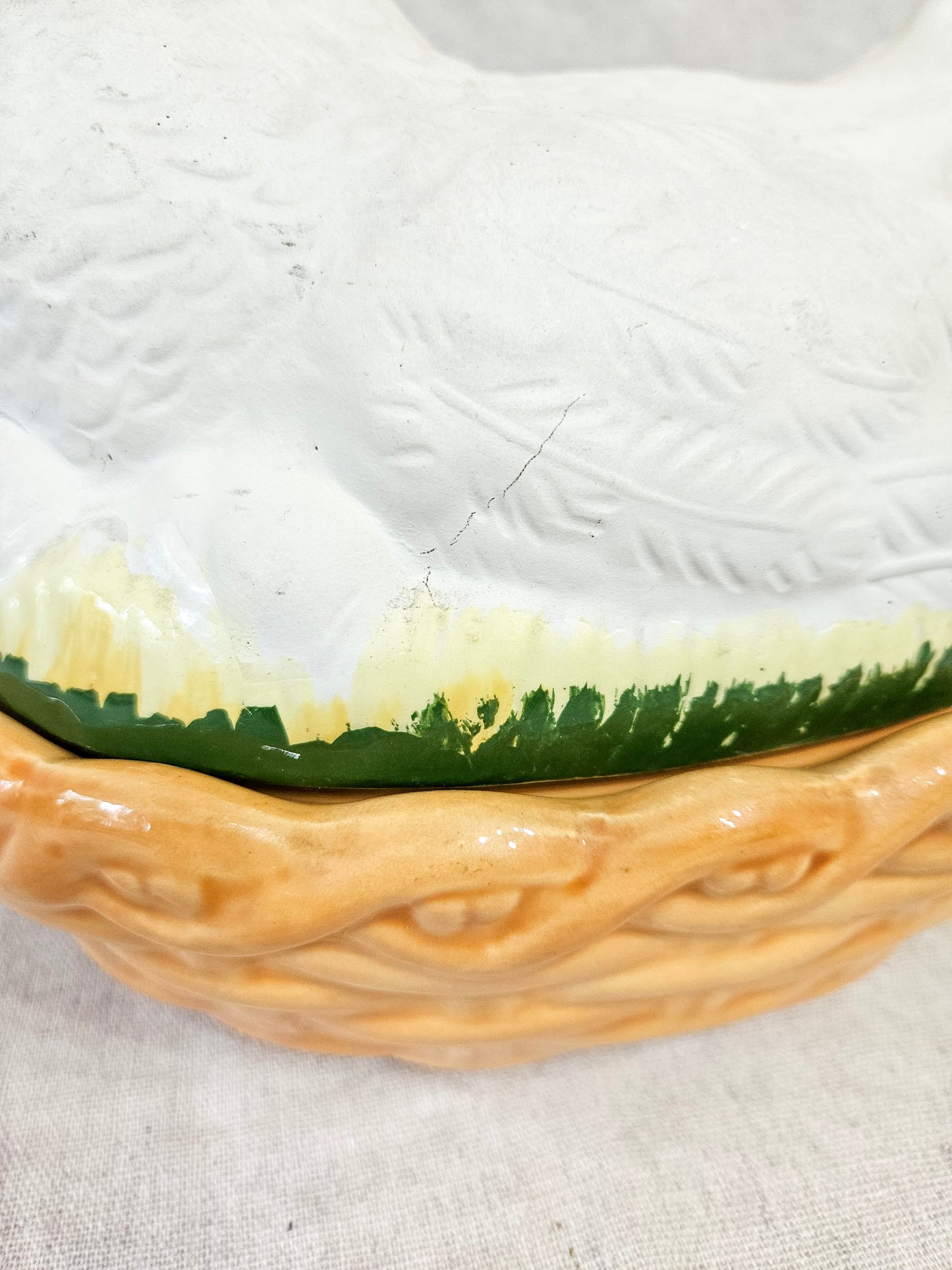 Antique 19th Century Victorian Staffordshire Hen Tureen