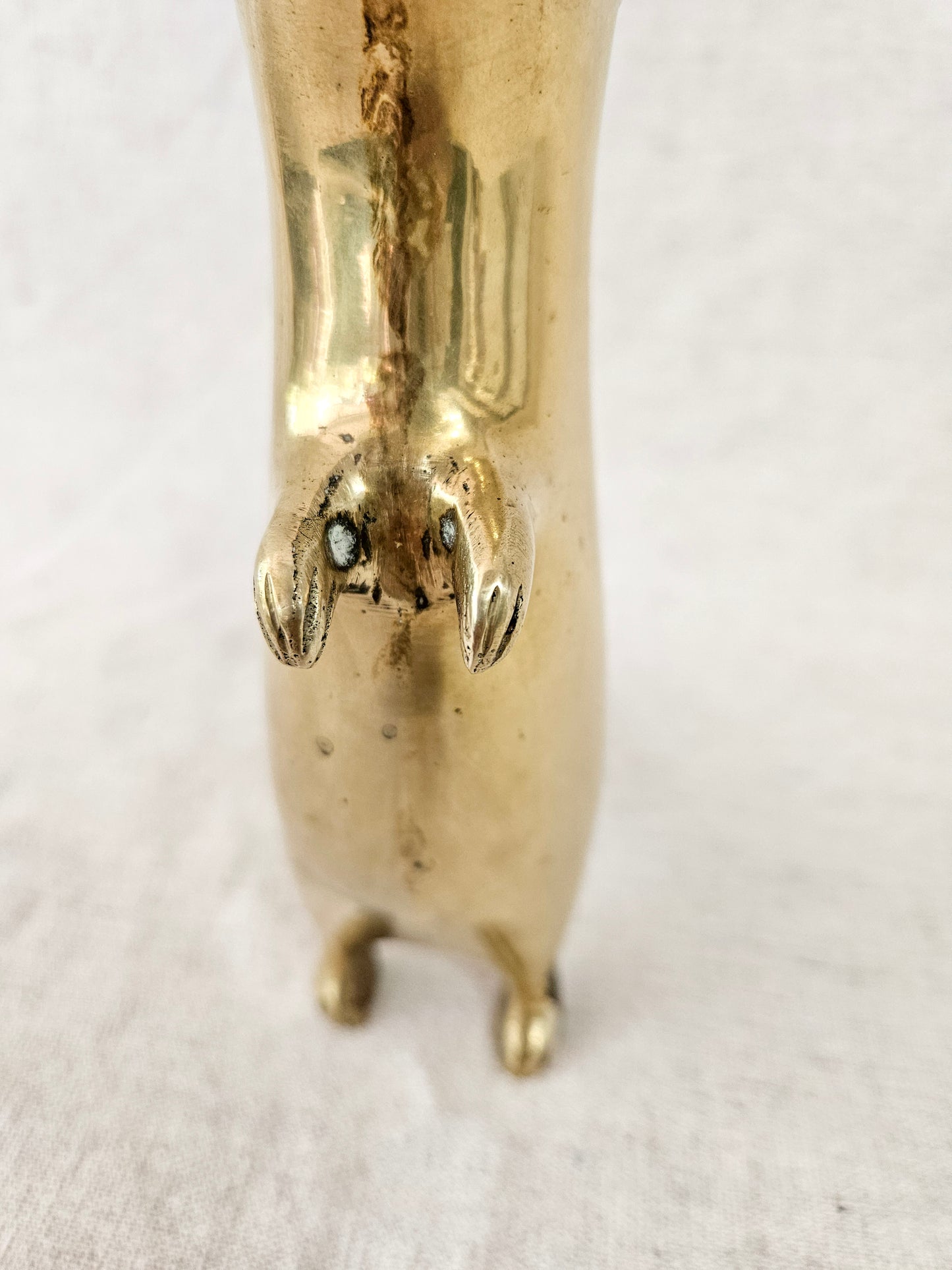 Vintage Brass Prairie Dog