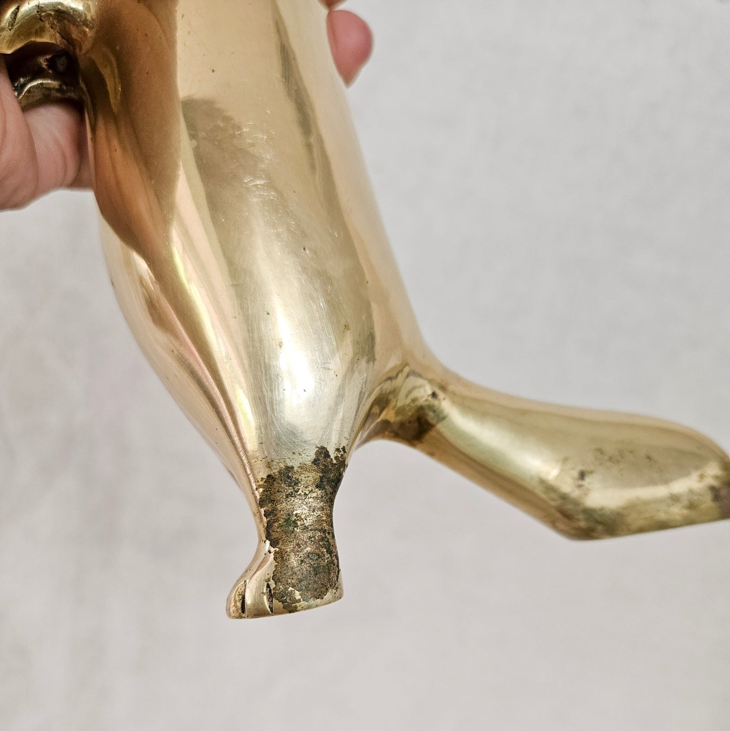 Vintage Brass Prairie Dog