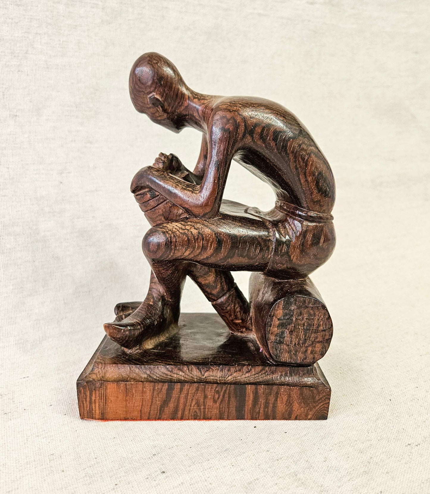 Souza Rio Brazilian Folk Art Wood Sculpture