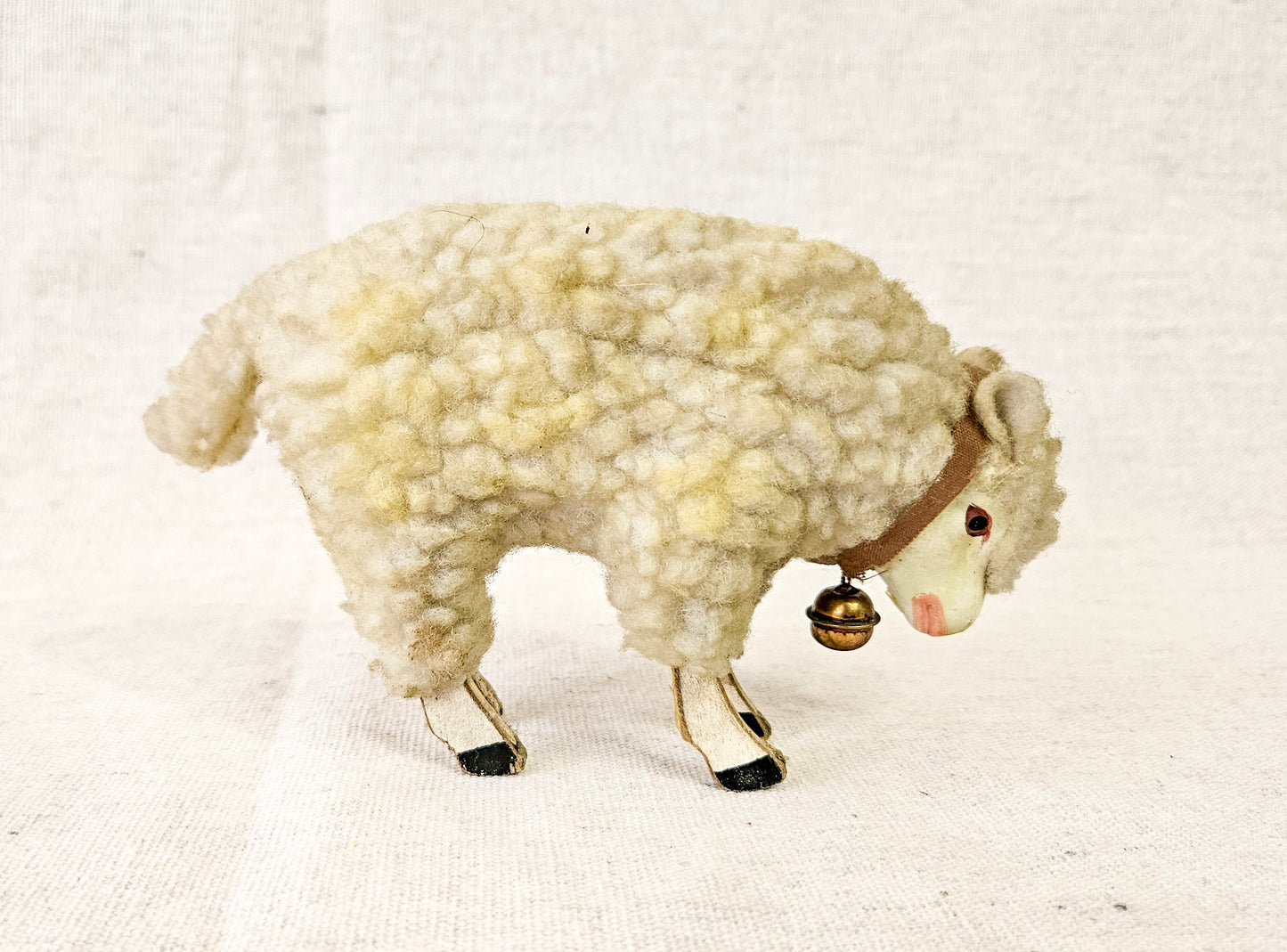 German Matchstick Wooly Sheep Pair