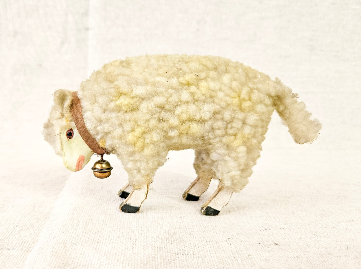 German Matchstick Wooly Sheep Pair