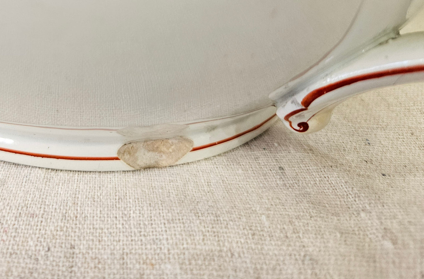 Early 19th Century Mandarin Petrus Regout Maastricht, Holland Chamber Pot