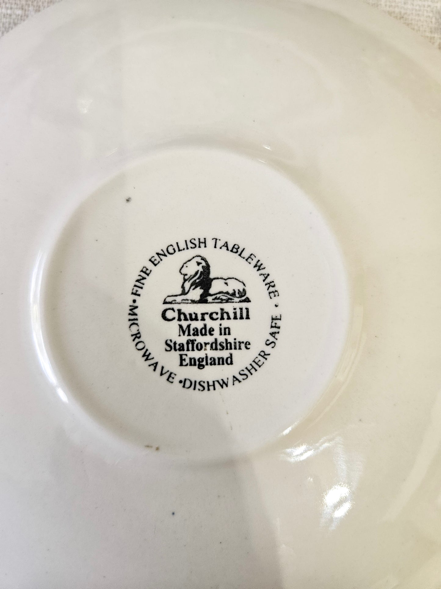 Churchill Classic Blue Willow - Staffordshire England Set