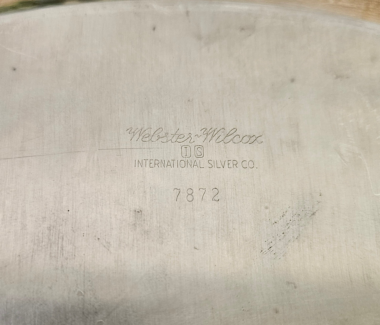 Heraldic Crested Silverplate Armorial  Tray