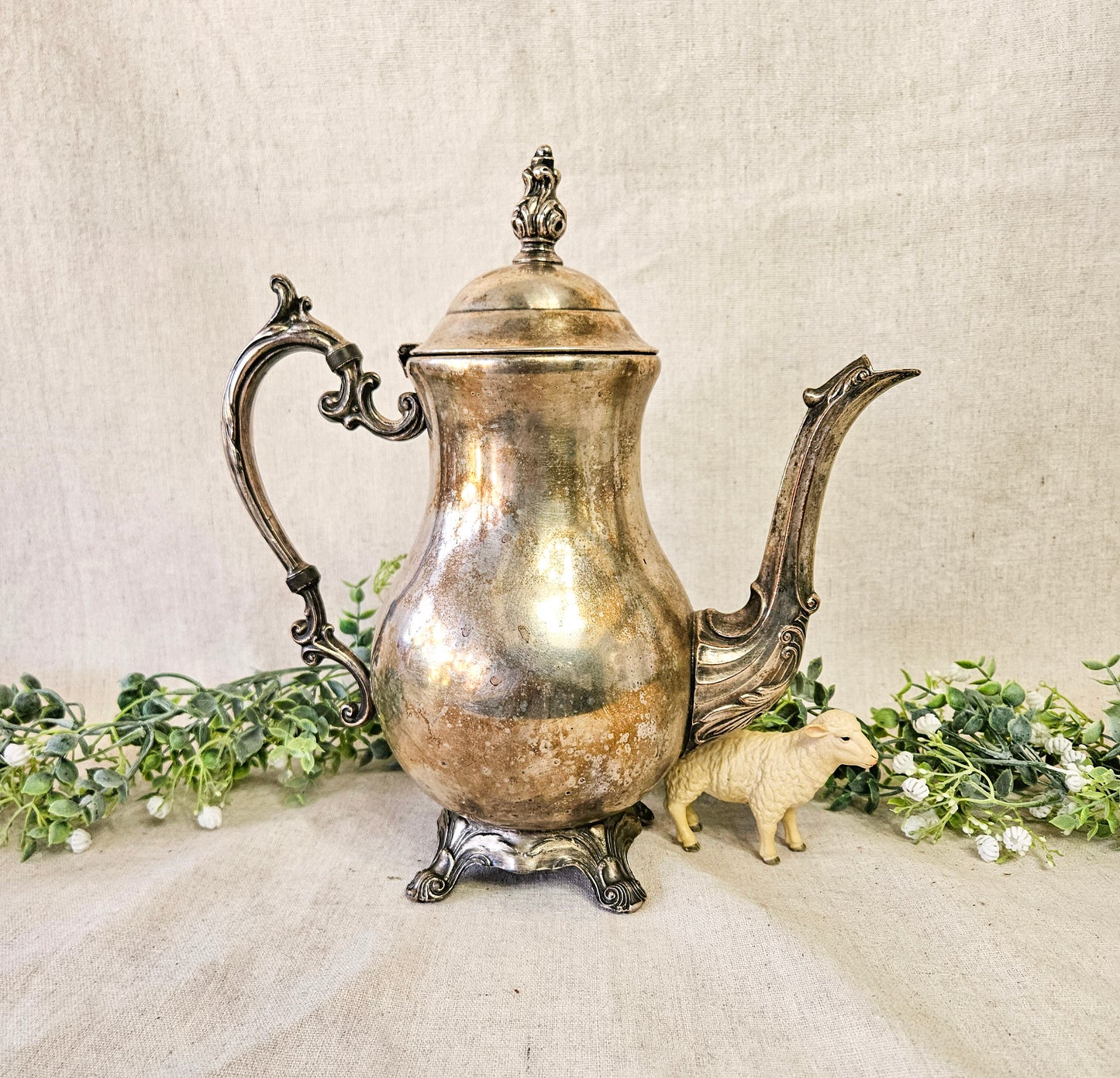 1883 FB Rogers Silver Co Tea Pot