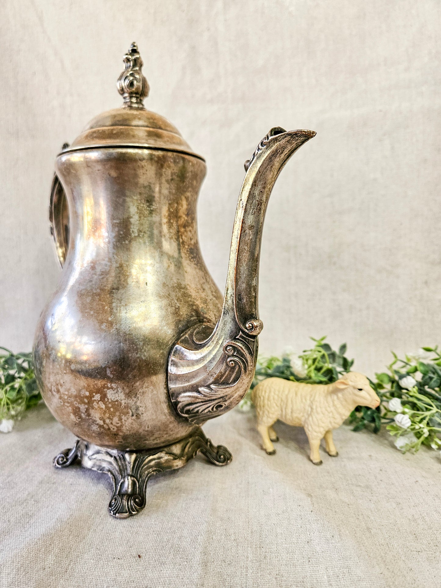 1883 FB Rogers Silver Co Tea Pot