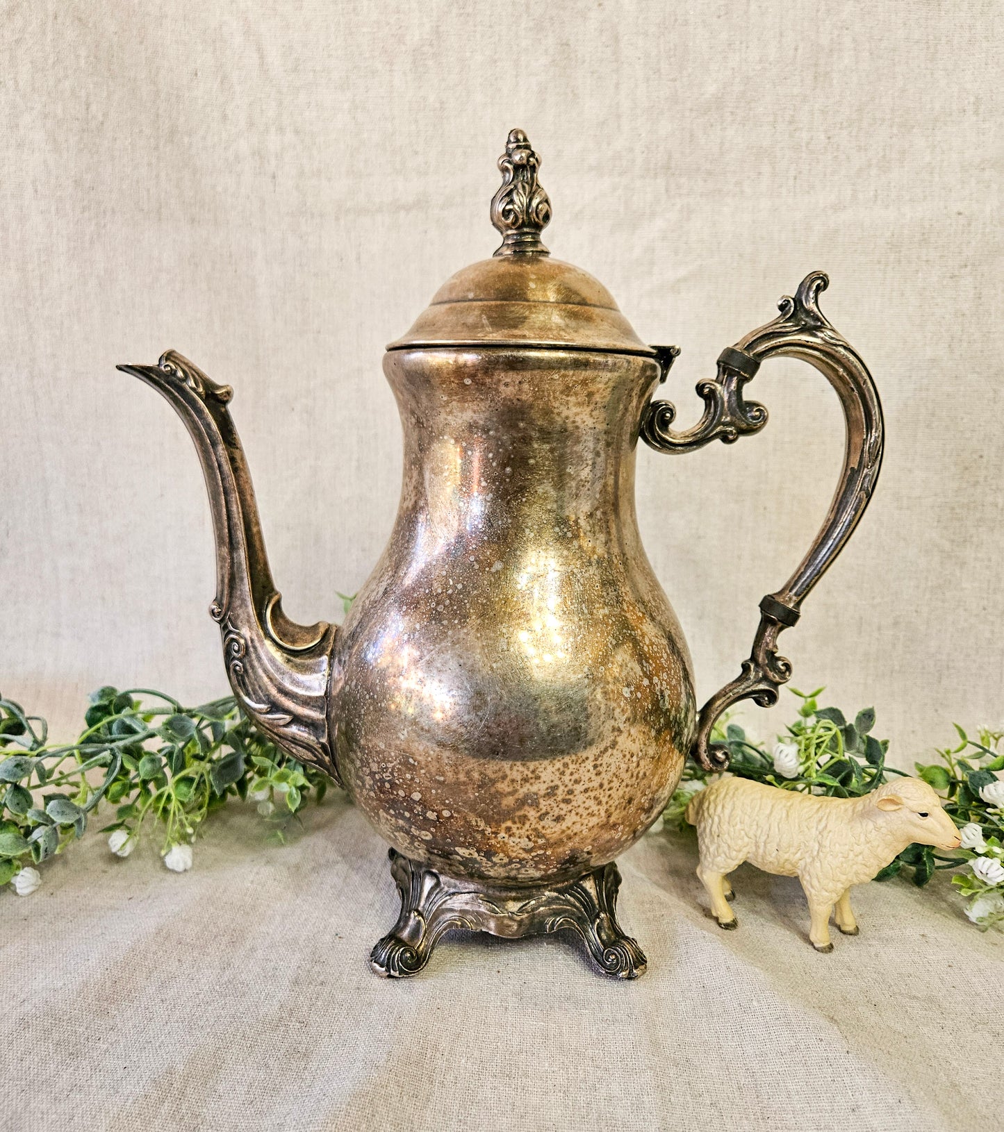 1883 FB Rogers Silver Co Tea Pot