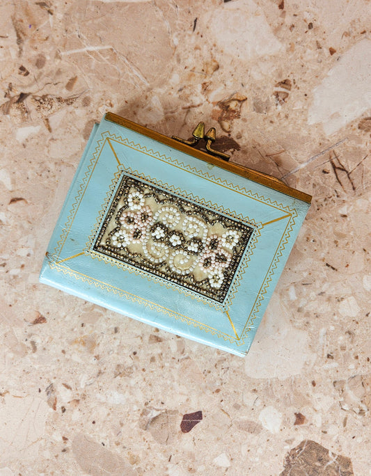 French Inspired Baronet Wallet 1950's